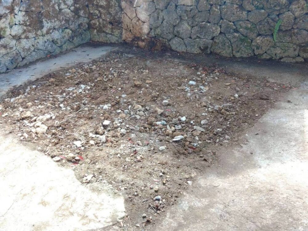 那覇市敷名 墓地解体工事