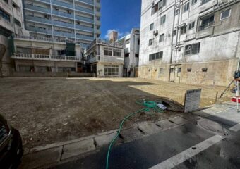 那覇市安里木造建物2棟解体撤去工事