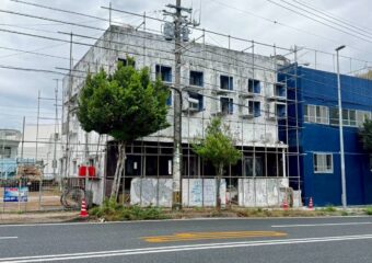 沖縄市美里RC3階造建物解体撤去工事