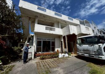 那覇市RC2階造安富祖邸建物解体撤去工事